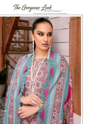 Nafisha Cotton Present SAHIL DESIGNER COTTON COLLECTION VOL 13 Dress Material For Women