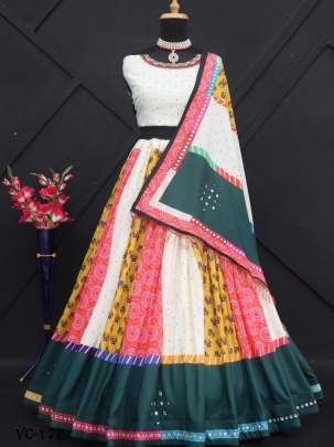 Navaratri Digital Printed Cotton Lehenga Choli 1