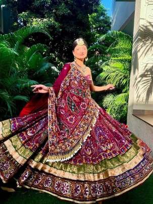 Navratri Heavy Muslin Cotton Digital Printed Lehenga Choli