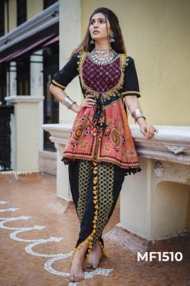 Navratri Special Kediya with Tulip Pant Set  1510