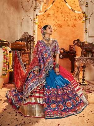 Navratri  Special Muslin Cotton Chaniya Choli 