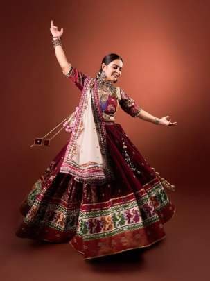 Navratri  Special Muslin Cotton Chaniya Choli