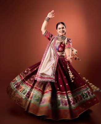 Navratri  Special Muslin Cotton Chaniya Choli