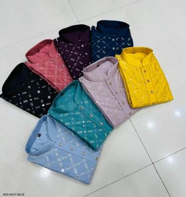 Navy Blue Color Exclusive Mens Traditional Kurta Collection