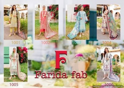 New Arihant Farida Fab Vol 2 Cotton Dress Material