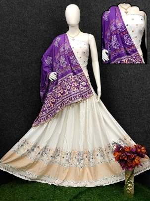 New Arrival Digital Printed Muslin Cotton Lehenga Choli