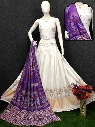 New Arrival Digital Printed Muslin Cotton Lehenga Choli