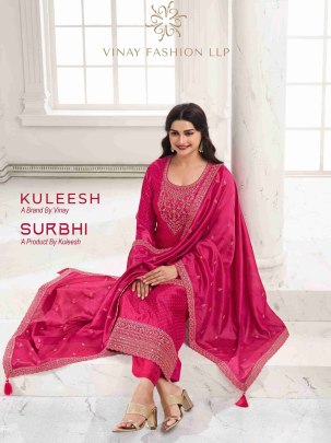 New Arrival Kuleesh Surbhi Georgette Dress Material 