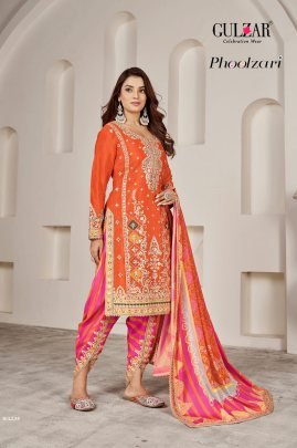 New Arrival Phoolzari By Gulzar Embroidery Ready Made Suit