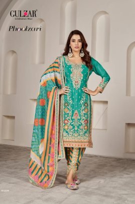 New Arrival Phoolzari By Gulzar Embroidery Ready Made Suit