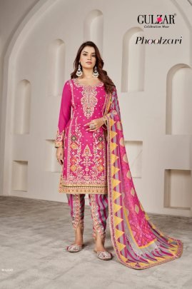 New Arrival Phoolzari By Gulzar Embroidery Ready Made Suit