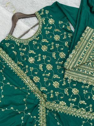 New Beautiful Kurti Palazzo With Dupatta Set