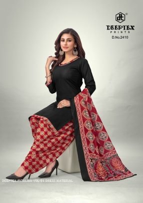 New Collection Cotton Printed Deeptex Pichkari Vol 24 Dress Material