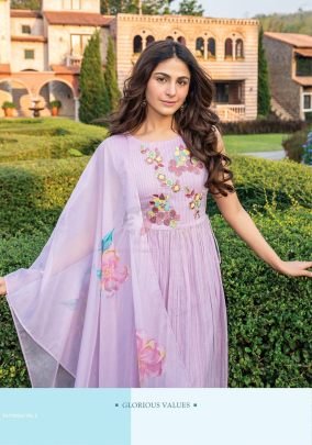 New Collection PATTERNS VOL 2 Mul Cotton Front Slit Kurti Pant Dupatta Set
