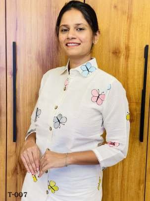 New Design Special collection Butterfly Design Co ord Set