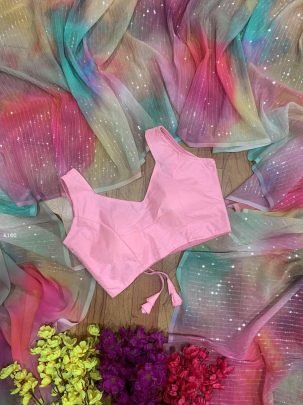 New Designer Digital Printed Saree With Blouse