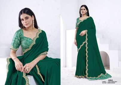 New Green Silk Saree Collection By Mahotsav