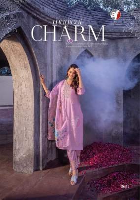 New Launched Anju Fabrics Mayra Vol 4 Modal Viscose Hand Work Readymade Suit