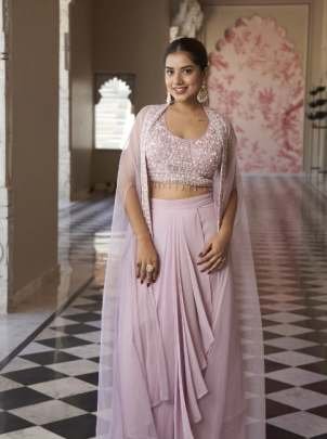 New Launching Party Wear Crop Top Lehenga Choly With Amazing Blouse By Lapink