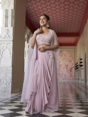 New Launching Party Wear Crop Top Lehenga Choly With Amazing Blouse By Lapink
