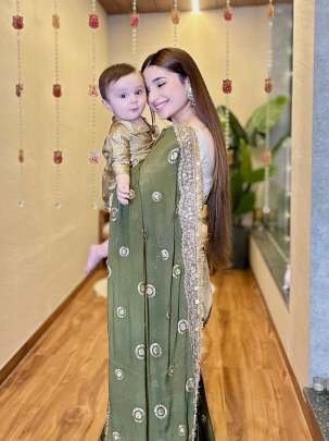 New Launching Party Wear Heavy Embroidery Work Chinon Sharara Suits