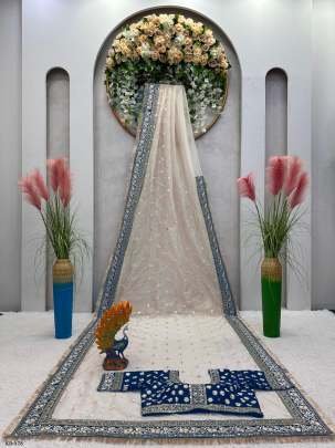 New Party wear Heavy Tissue Silk Saree With matching blouse