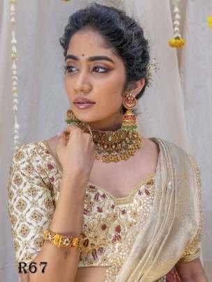 New Traditional Kanjivaram Silk Half Saree