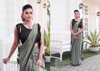 Our New Party Wear Ready-to-wear Designer Saree Collection By Mahotsav