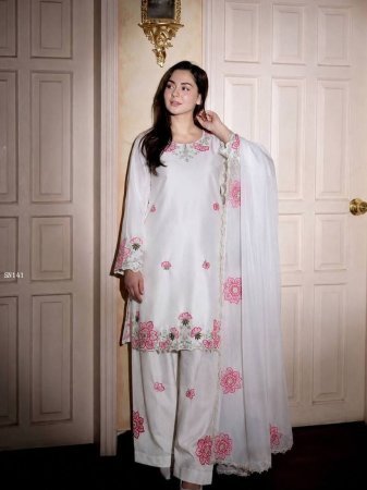 Pakistani Style Farsi Salwar Suit For Festival