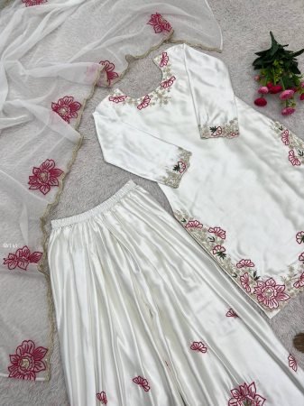Pakistani Style Farsi Salwar Suit For Festival