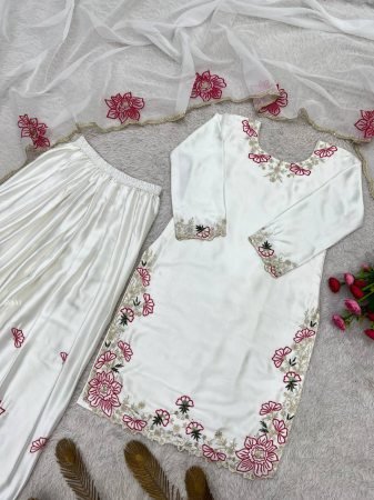 Pakistani Style Farsi Salwar Suit For Festival