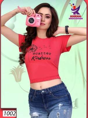 Pari Collection Fancy Ladies Short Top By Kalash Lifestyle