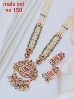 Peacock Shape Necklace And Earrings