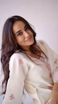 Pink Chanderi Silk Embroidery Kurta Set