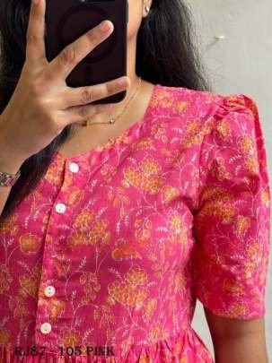 Pinklet Muslin One Pcs Dress