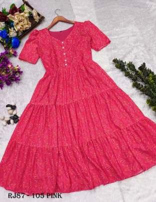 Pinklet Muslin One Pcs Dress