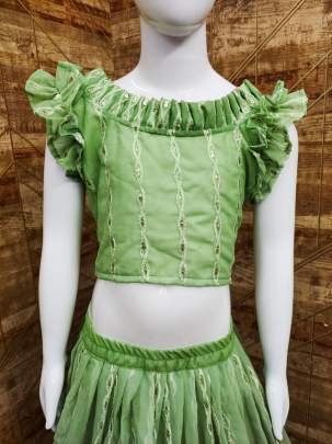 Pista Kids Multi Work Georgette Girls Lehenga Choli