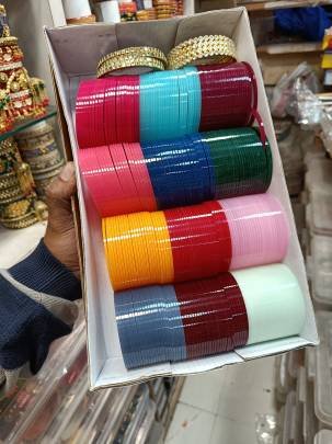 Plain Colorful Plastic Bangles 