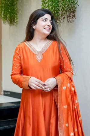 Premium Banarasi Chanderi Anarkali Suit with Dupatta