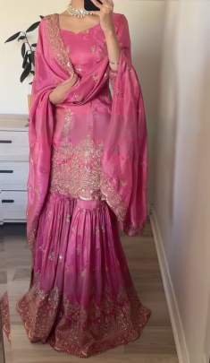 Premium Designer Readymade  Sharara  Suit Collections