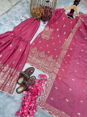 Premium Designer Readymade  Sharara  Suit Collections