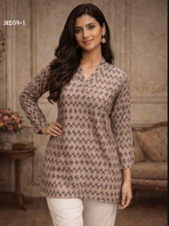 Premium Printed Everyday Style Kurti Top