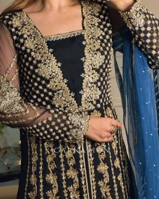 Presenting Heavy Georgette Anarkali Gown Set