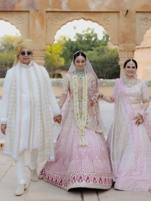 Presenting Premium Banarasi Satin Zari Silk Kiara Advani Wedding Lehenga  Set