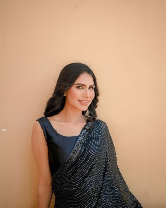 Presenting Premium Designer Black Saree