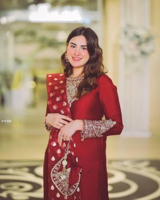 Presenting Red Heavy Georgette Palazzo Set