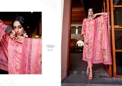 Pure Jam Cotton Embroidery Work Nazia Catalog