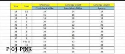 Pure Lichi Zari Silk Kids Pink  With Blue Lehenga