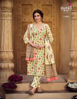 Radhika Lifestyle  Cotton Kudi Vol-11 Readymade Cotton Suit