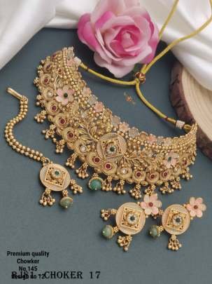 Rajwadi Stylish Jewellery Set Combo